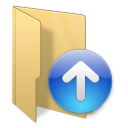 Folder Up Icon 128x128 png